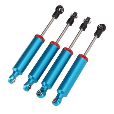 Ongwan 4pcs RC Car Shock Absorber Aluminum Damper for 1/10 Simulation Climbing Car 110mm (Blue)