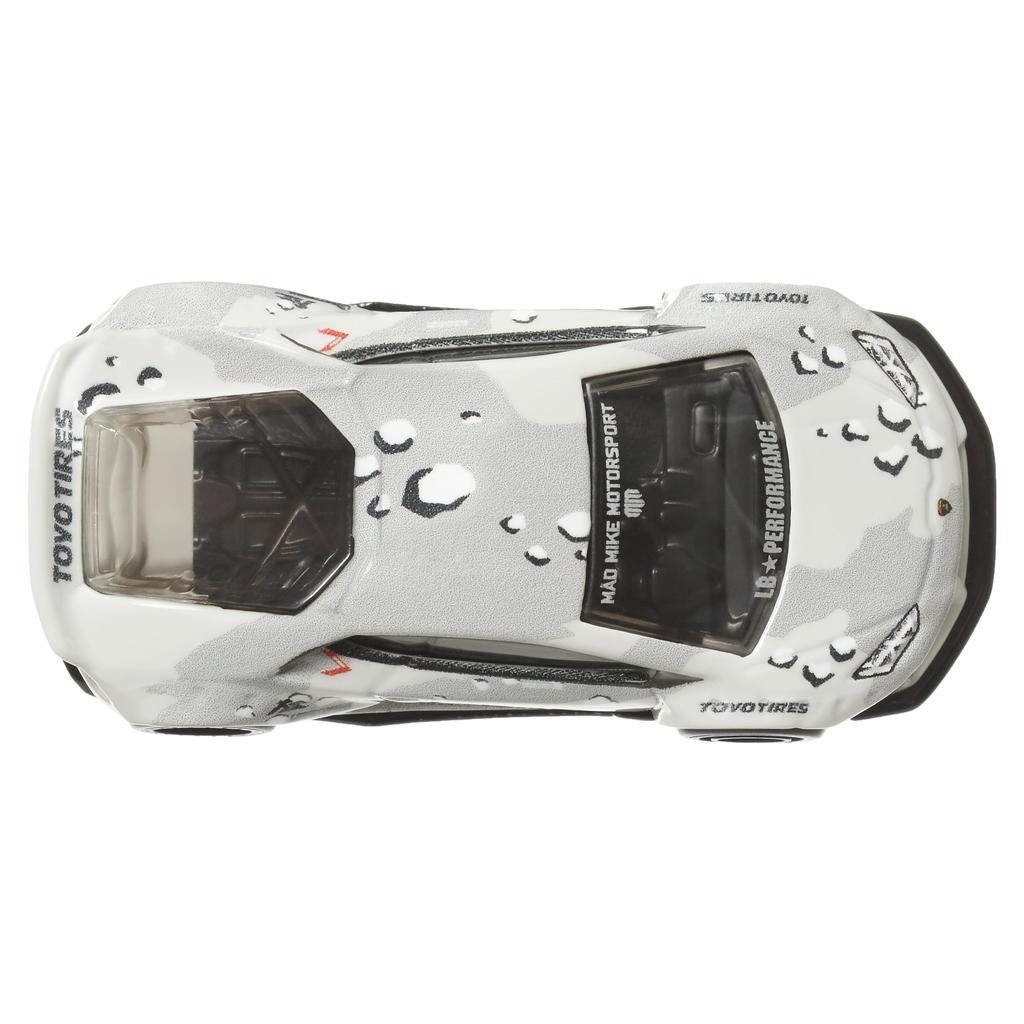 Hot Wheels Car Culture Slide Street Liberty Works Lamborghini Huracan Vozidlo Hračka Mini auto od 3 let Bílá HKC84