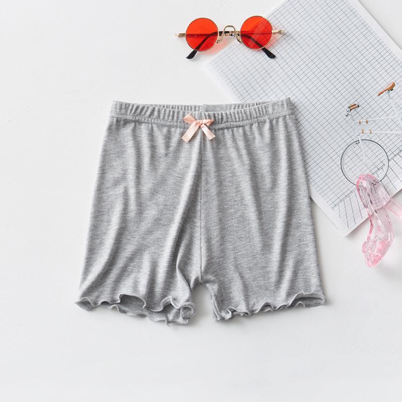 

Girls Anti-Exposure Modal Safety Shorts - Lightweight Summer Underwear 150 cm сірий колір