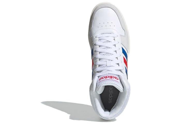 Hoops 2.0 Adidas Neo Mid 'Blanco Azul Rojo' EE7382