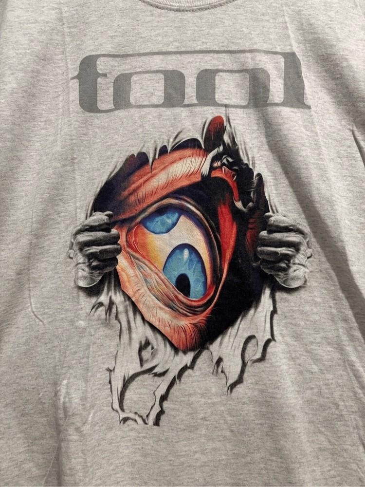 Tool band T-shirt Gray Color Full Size Gift For Friend Unisex T-Shirt S