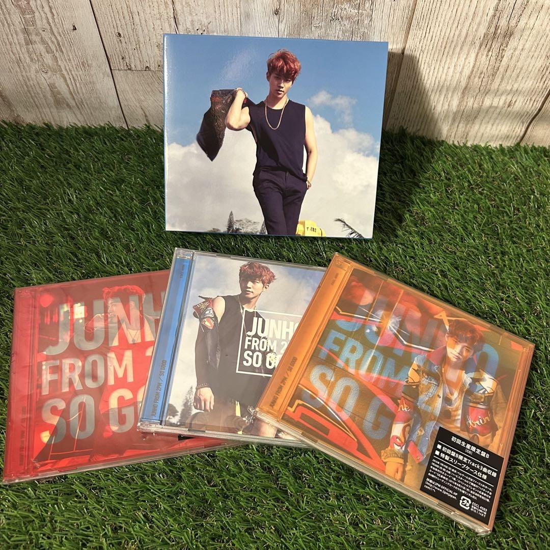 

[USED] JUNHO FROM 2PM SO GOOD 3-pack limited edition BOX Junho