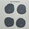 4PCS/8pcs Diatomite Coasters Set Unique Absorbent Drink Coasters Modern Desk Cup Mats for Office Home Use