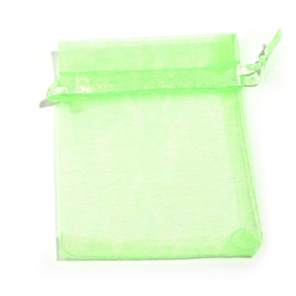 10pcs 7X9cm Organza Bags Solid Color Drawstring Jewelry Packaging Bags For Wedding Birthday Party Christmas Candy Gifts Pouches