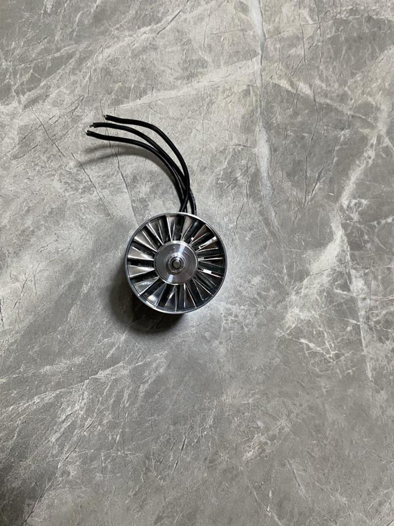 40mm High-Speed All-Metal Brushless Motor Hair Dryer Fan