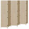 Room Divider Beige 292 X 180 Cm Poly Rattan