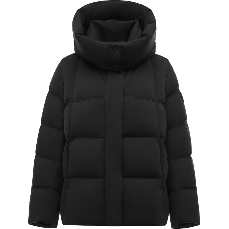 Tanbor Women's Detachable Hood Down Jacket