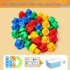 Cross-Border Large Particle Screw Building Blocks for Kids - Educational Assembly & Disassembly Toy Set for Kindergarten