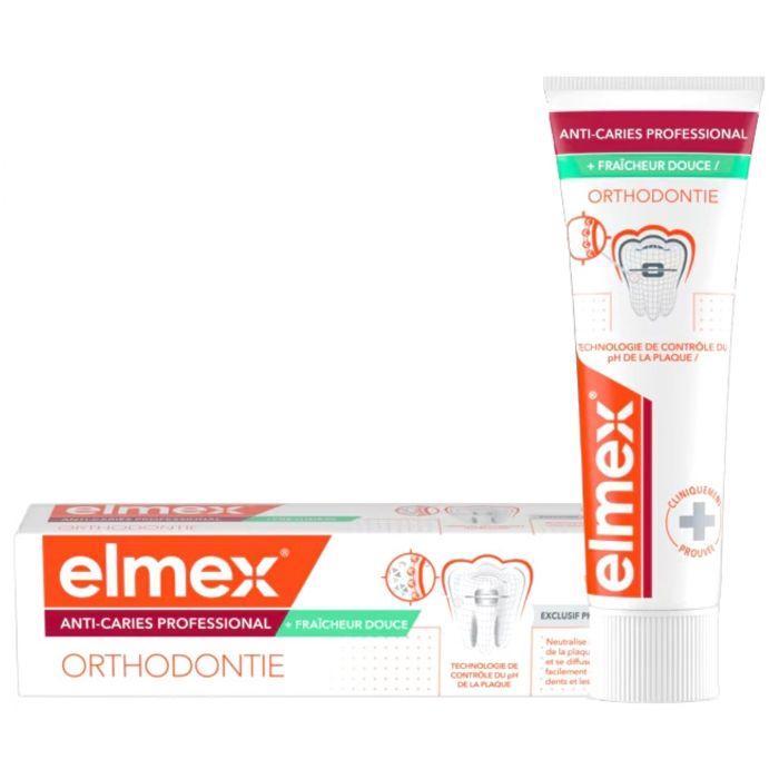 Elmex Pack Anti-Caries Professional +Ortho Expert 8-18 Ans 75Ml Taille 8 - Image 4