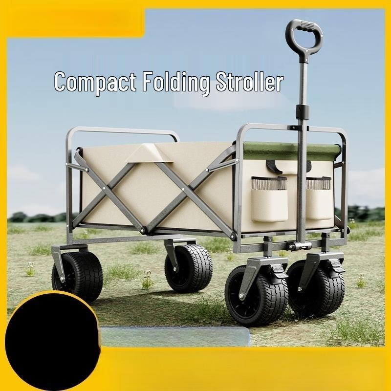 Heavy-Duty Electric Folding Camping Cart