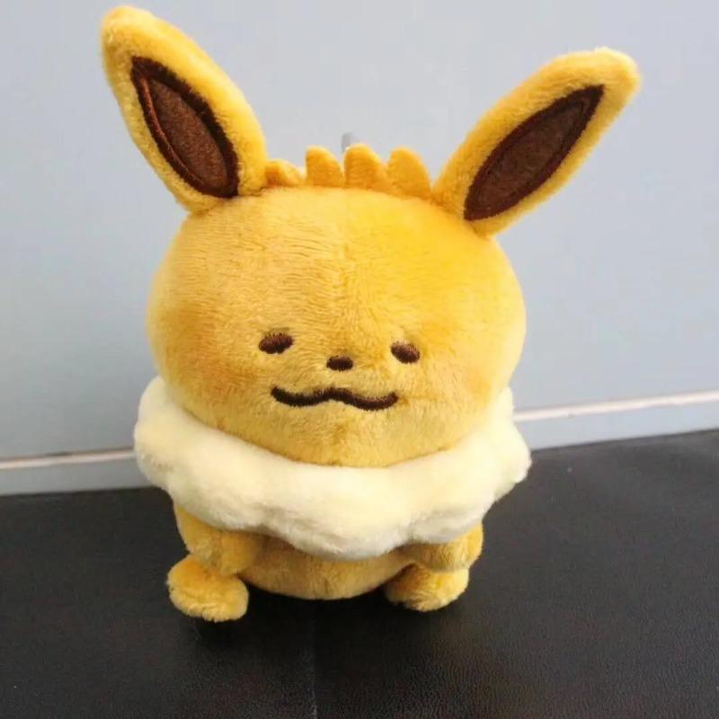 Xmas Pokemon Plush Toy Anime Figure Pikachu Charizard Mewtwo Eevee Mew Lucario Gengar Stuffed Doll Pendant Toy Kids 10cm Gift