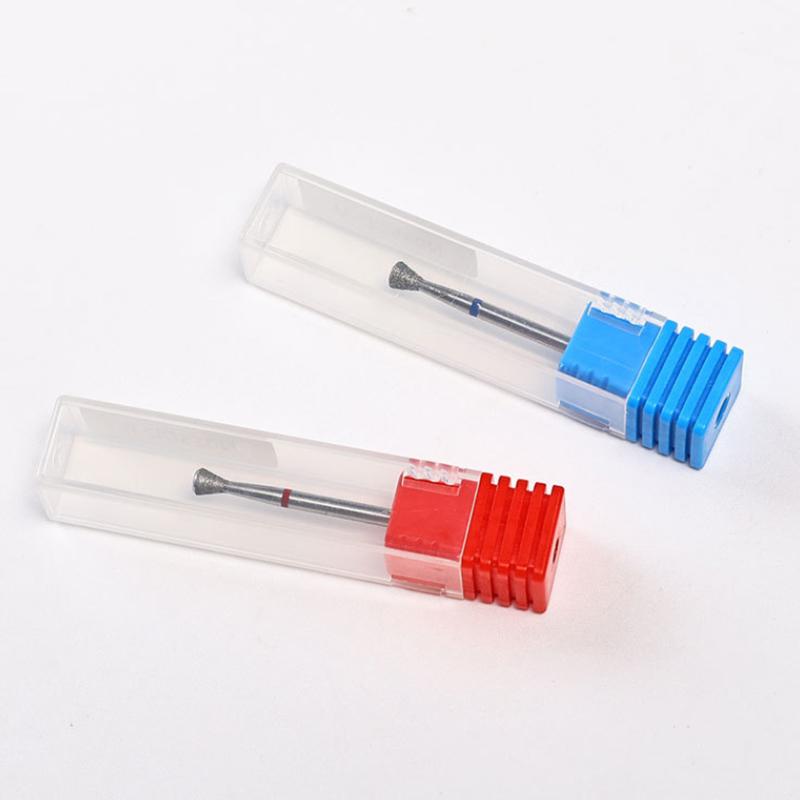 1Pcs Diamond Milling Cutter Bald Nail Drill Bits For Manicure Accessory Drill Bit For Nails Cuticle Remove Tools