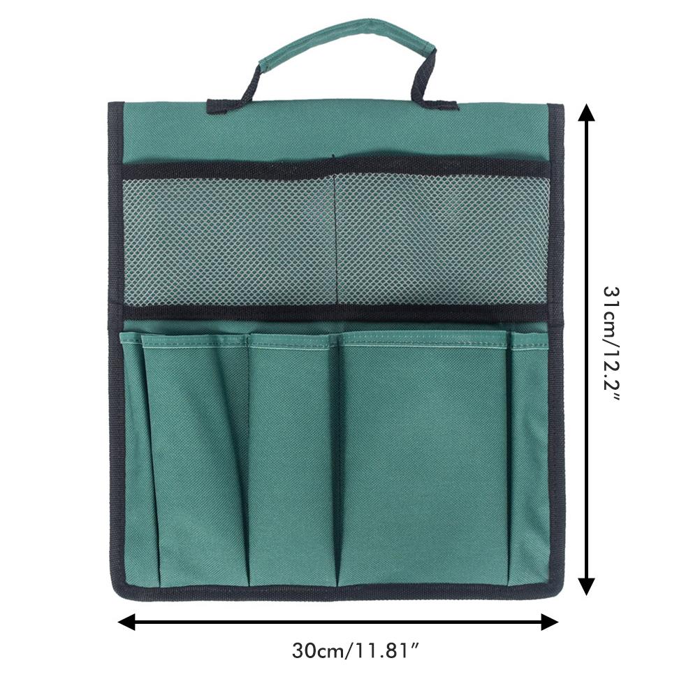 Garden Cart Flatbed Cart Tool Storage Bag (green)