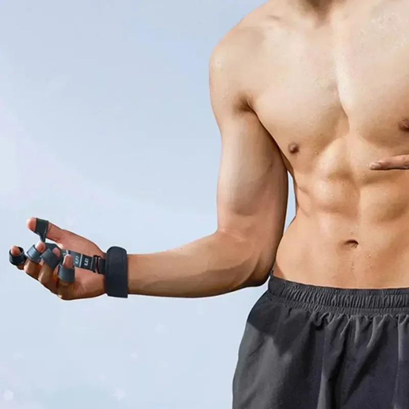 5-Finger-Trainer Silikon Handgelenkgriff-Stärker Handkraft-Wiederherstellung für Finger Therapie & Verbesserung der Venendurchblutung