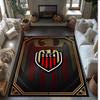 OGC Nice FC Soccer Football Pattern Soft Area Rug Non Slip Indoor Floor Carpet Sports Decor Mat for Bedroom