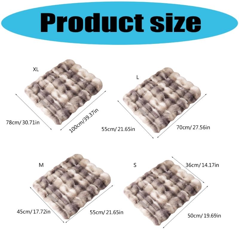 Dog Bed Puppy Thicken Bed Long Haired Furry Cover Sofa for Small To Large Pet Creative Designs