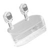 Heavy Duty Suction Cup Storage Box Wall Mount Bathroom Cosmetics Holder Transparent Shelf for Bathroom and Kitchen Use