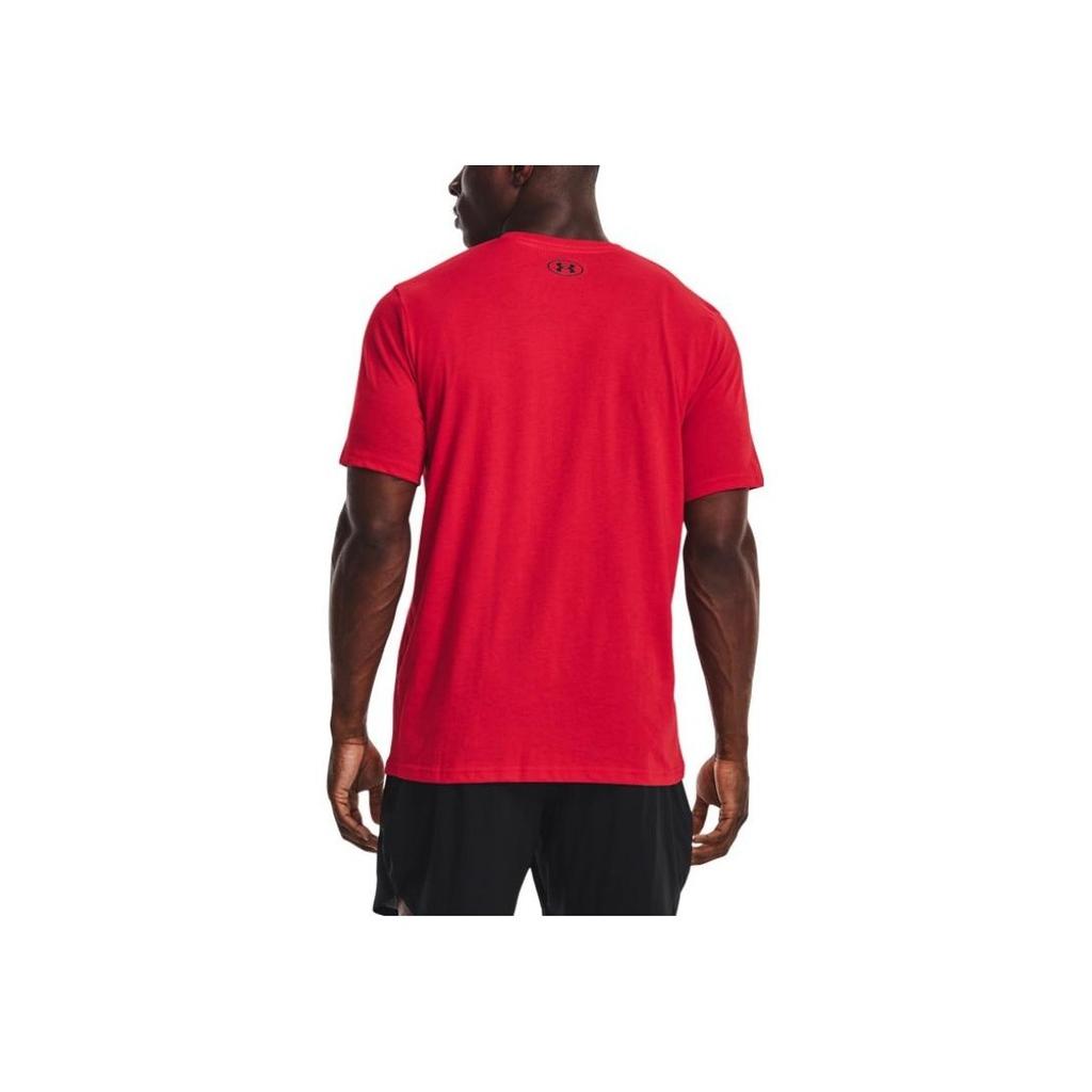 Under Armour UA Team Issue Soft Fit Training Round Neck Short Sleeve T-Shirt Men Tops Red 1370952-600