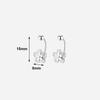 Real 925 Silver Lace Flower Bead Screw Stud Earrings For Women Party Classic Fine Jewelry Light Accessories