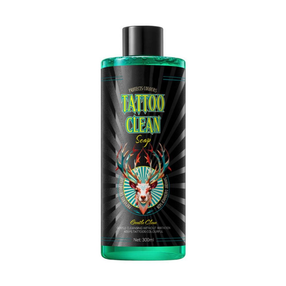 

Мыло для очистки татуировок Сохраняет цвет татуировки ярким Мягкое очищение Увлажнение кожи Успокаивающее