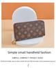 Women's 2023 Large Capacity Double Zipper Clutch Wallet with Letter Print