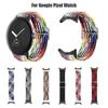 Weave Nylon Strap For Google Pixel Watch Band Rainbow Color Bracelet Replacement Designed