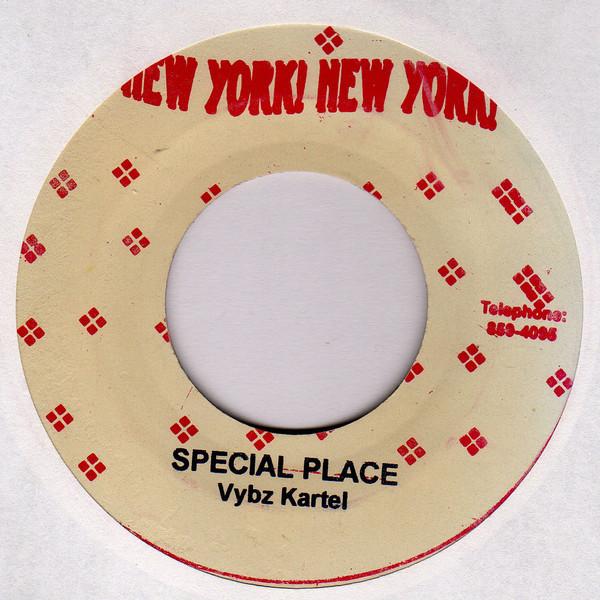 

7inch Record VYBZ KARTEL BOUNTY KILLER Special Place Killa Nah Trace NONE New York New Y 2004 Jamaica Reggae Ska Dub Used