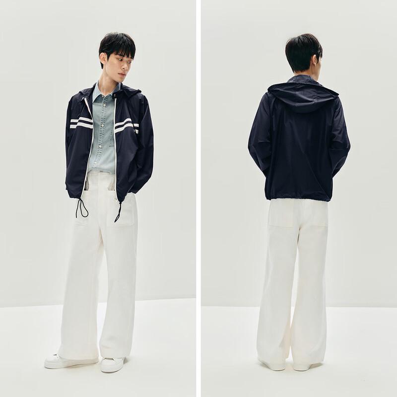 Semir Men's Loose Fit Hooded Nautical Style Jacket