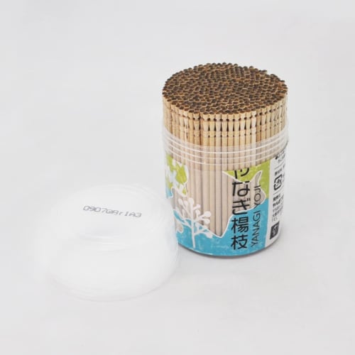 Toothpick Bulk Set: Japanese Willow Toothpicks, Approx. 65mm, Set of 10, JP-08