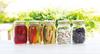 ADERIA Set of Made In Glass Storage Airtight Containers for Coffee Double M6656 Double-Cap Containers, 475ml, 6, Japan, Containers, Canisters,