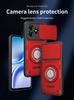 Armor Shockproof Case For ZTE Nubia Blade A36 Slide Camera Lens Protection Metal Ring Holder TPU Plastic Phone Cover Fundas