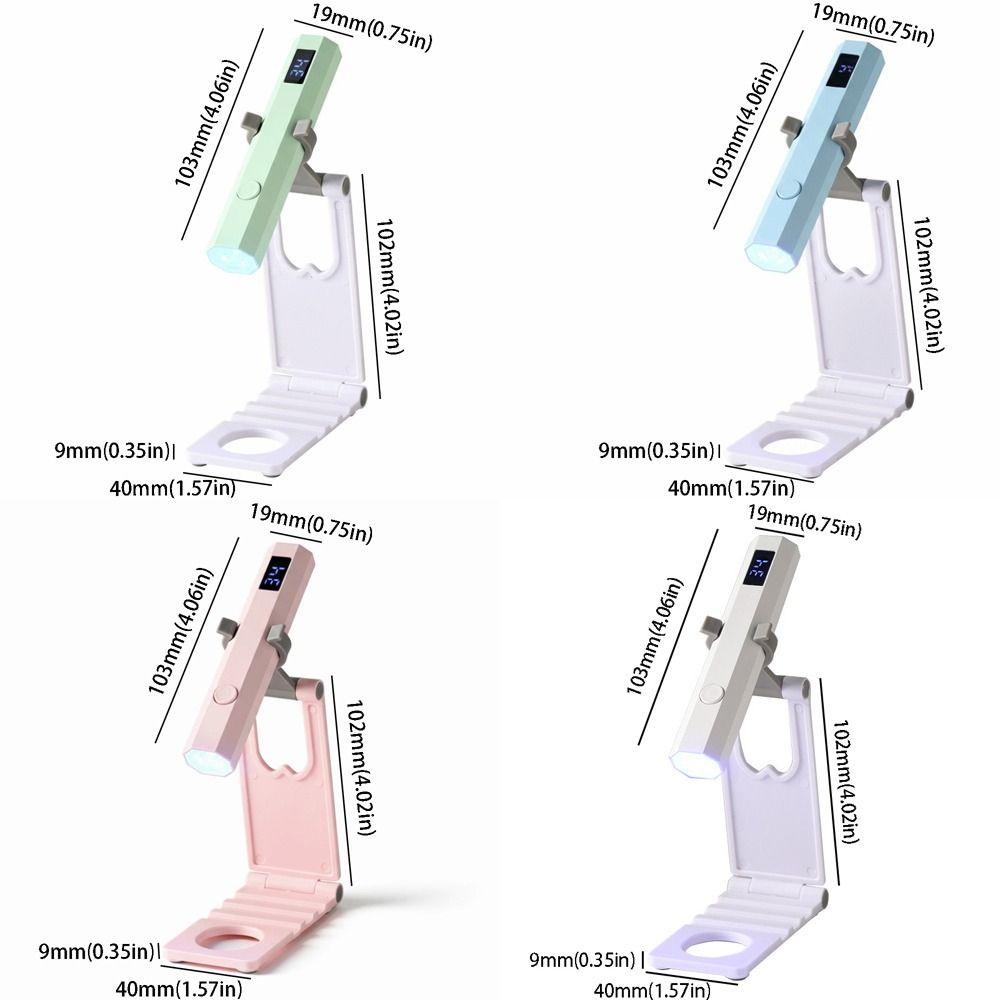 One-Inch Manicure Lamp Stand One-Hole Wearable Heating Lamp  For Attaching Nail Polish