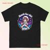 Anime Astronaut Girl Reach for the Stars G  T Shirt Vintage Washed Unisex Streetwear Breathable Stylish Casual Fashion Graphic