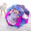 1 Stück Outdoor-Schirm mit süßem Anime-Charakter-Design - Automatisches Öffnen/Schließen, Tragbares 3-fach faltbares Design, 8-Speichen-Eisenrahmen - Perfektes Geschenk für F