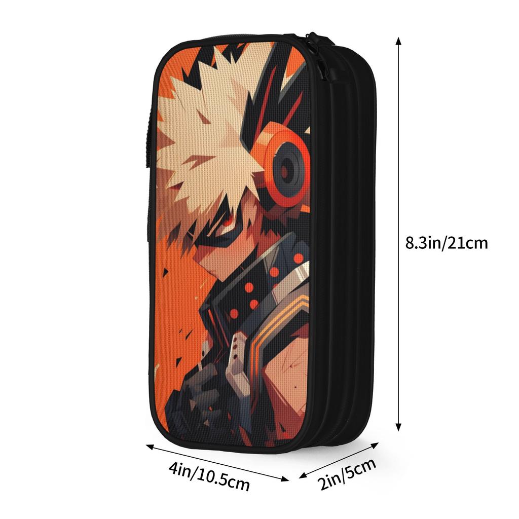 My Hero Academias Anime Pencil Case Classic Pen Bags Student Big Capacity Students School Gift Pencilcases