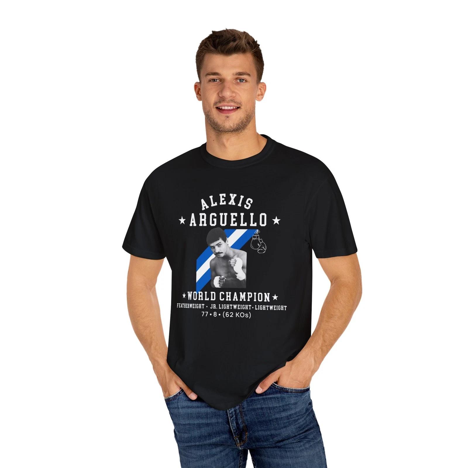 

Alexis Arguello T shirt, Boxing Champion Nicaragua, Latin Boxeo Champion Shirt 2XL