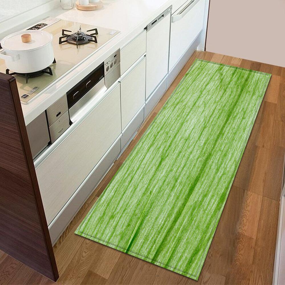 Kitchen floor mat entrance door mat bedroom long carpet corridor bathroom non-slip floor children's carpet