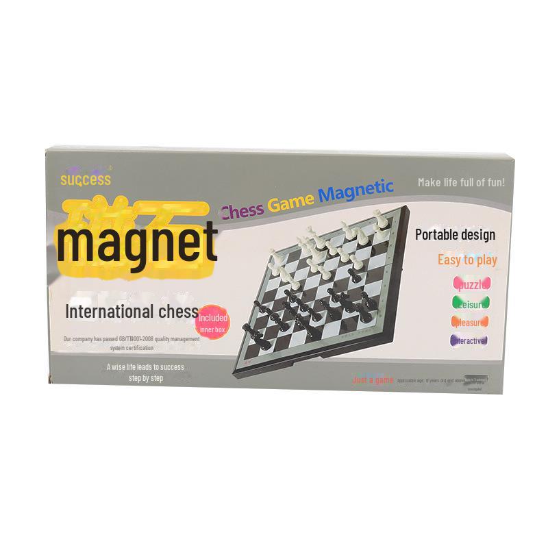 Yetişkinler ve Öğrenciler için Büyük Katlanabilir Manyetik Çin Uçağı Satranç Seti