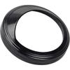 Schwarzer Tachometerrahmen Verchromter Zierring Visierabdeckung mit 5" Tachometer für Harley Dyna Softail Touring