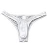 Men Briefs U Convex Breathable Elastic Transparent Ultra-soft Non-slip Low Rise Stretchy Men Underpants for Inner Wear