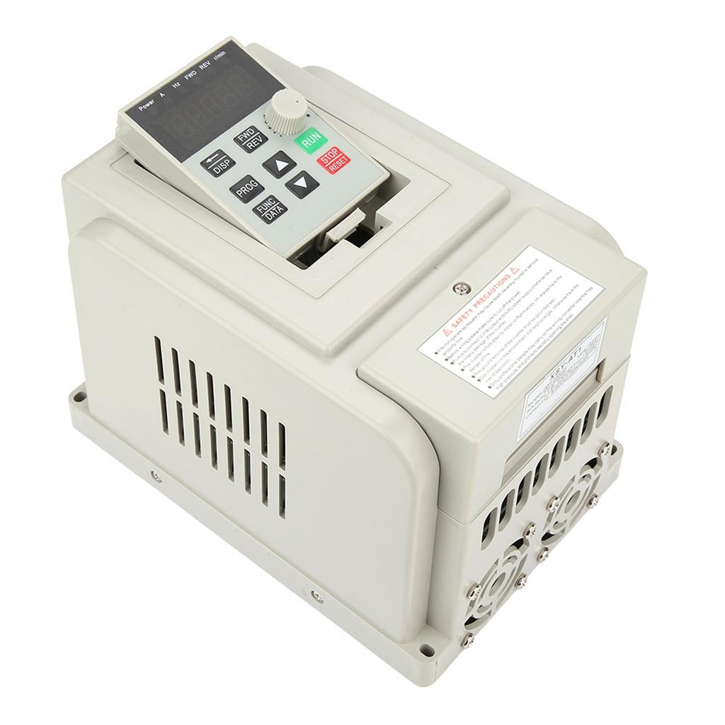 220VAC Single Phase Variable Frequency Drive VFD Speed Controller for 3 Phase 2.2kW AC Motor