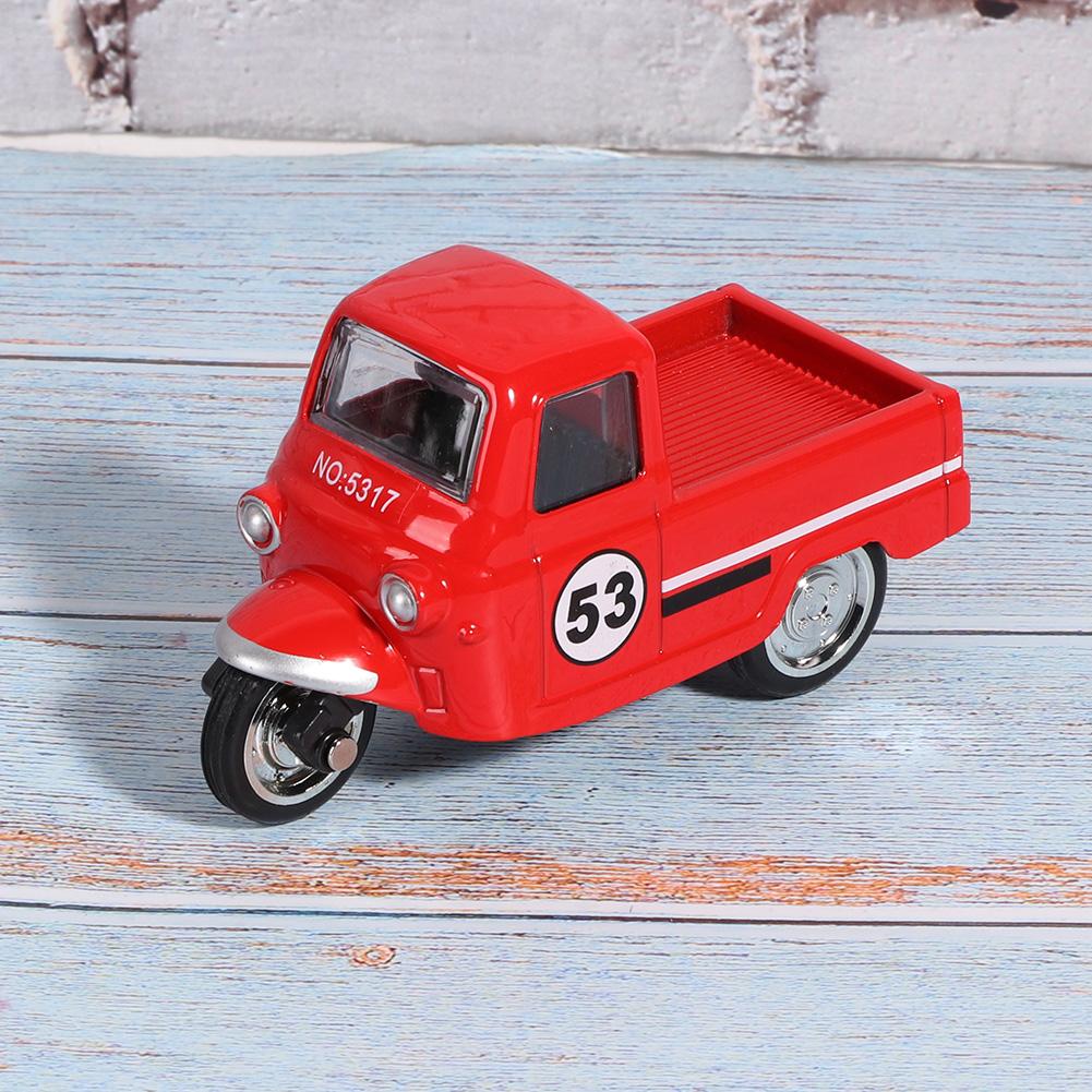 Legierung Dreirad Automodell Hochsimulation Klassisch Kinder Rückziehfahrzeuge Spielzeug