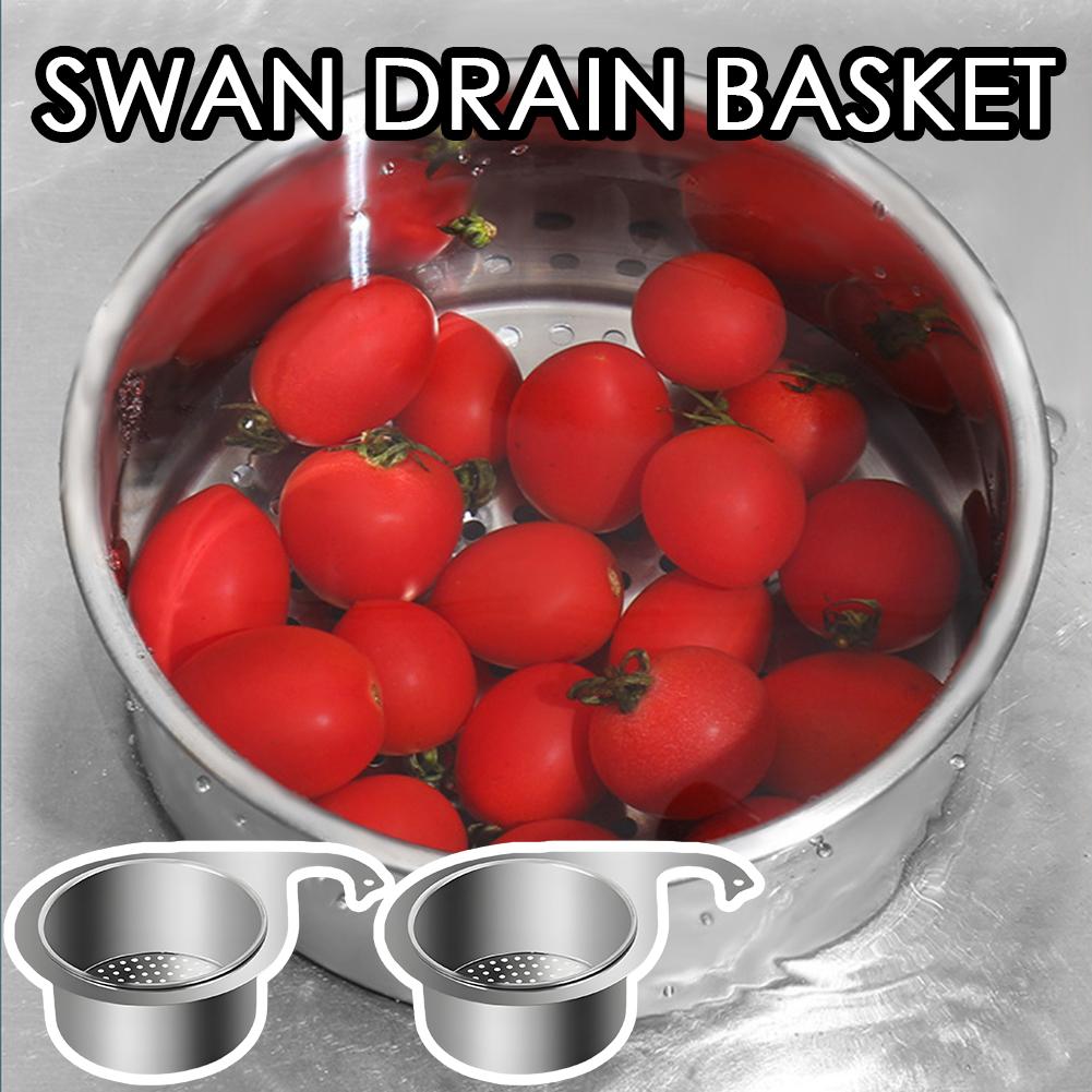 

Фильтр для мойки кухонной мойки из нержавеющей стали Swan Sink, фильтр для овощей, корзина, фруктовый и сливной бас D2O3