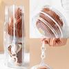 Clear Bag Keychain For LABUBU Plush Doll Storage Hanging Display Case,Protective Case,Plastic PVC Storage Box (Clear Bag)