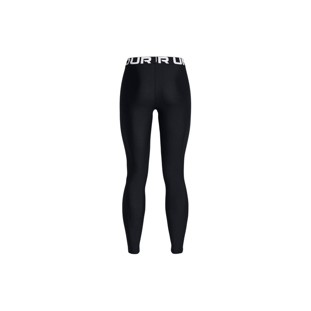 Under Armour HeatGear® Letter Logo Print Slim High Waist Leggings Women leggings Black 1383559-001