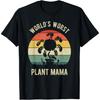 World's Worst Plant Mama Farmer Gardener Sad Plant Mommy T-Shirt(7)