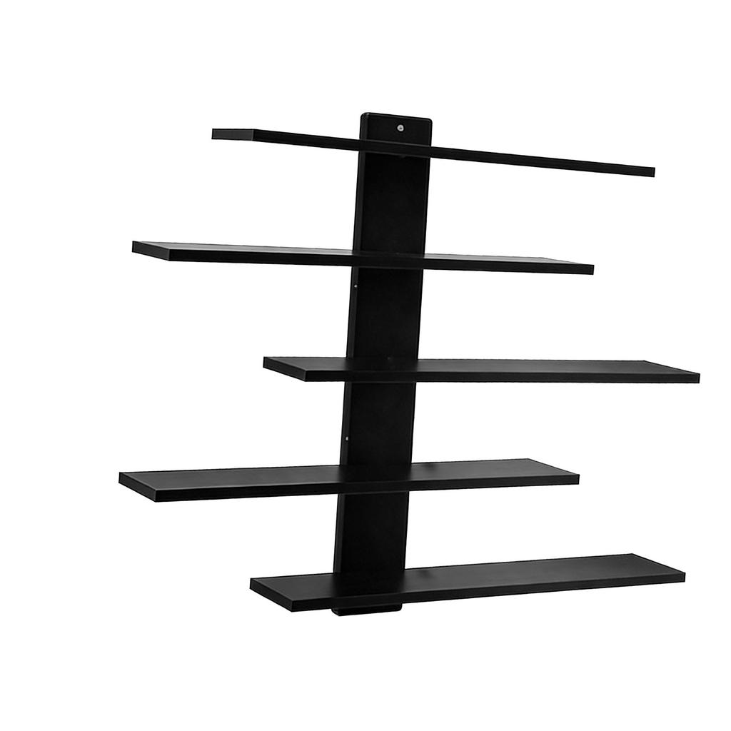 Floating Figurine Shelf Space Saving Wood Wall Figurines Decor Display Rack for Dolls Statues Ornaments