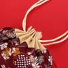 Chinese Style Purse Pouch Drawstring Women Tassel Storage Bag Multi-Color Embroidery Cloth Jewelry Pouch For Wedding Guests