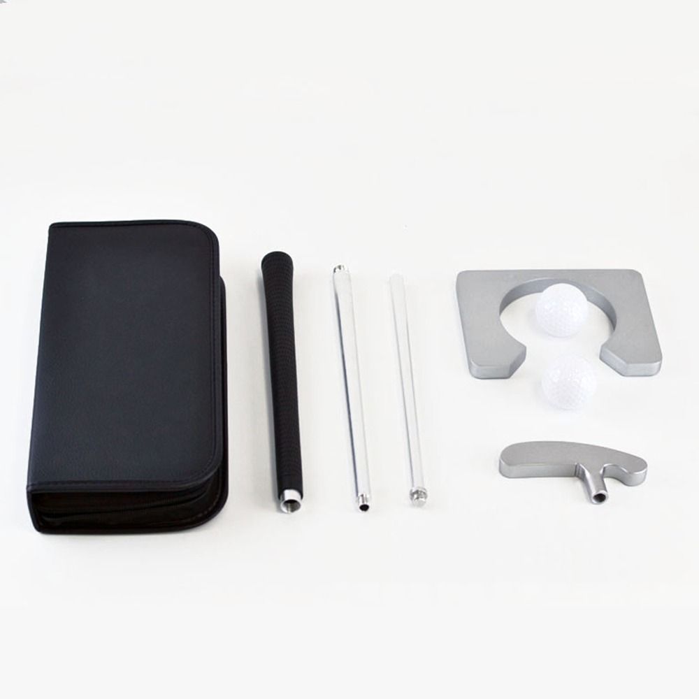 Detachable Putter Golf Putter Set Aluminum Golf Push Rod Portable Golf Trainer  Indoor Practice