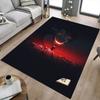 1 Stück Feuer und Blut Büro Teppich Stuhlmatten, Heimdekor Matte | Fantasy Thema Matte | Strapazierfähige Matte, Drachen DekorB20